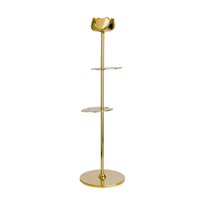 Ninfea Alta candlestick 40 cm - Brass - Hilke Collection