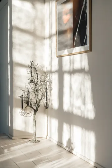 Piano tree ornament - Nickel-plated brass - Hilke Collection