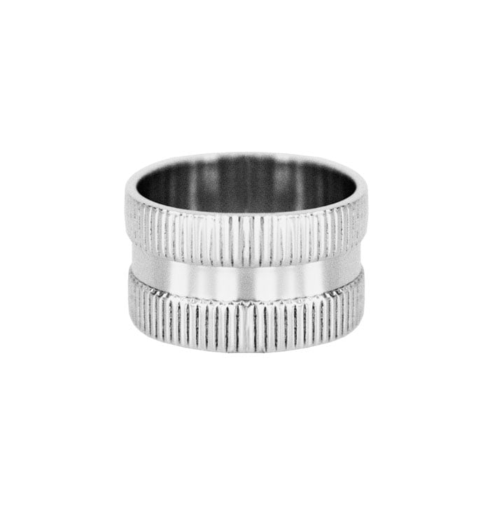 Hilke Collection Piccolina candle holder Nickel | Scandinavian Design | Candle holders | Silver-coloured