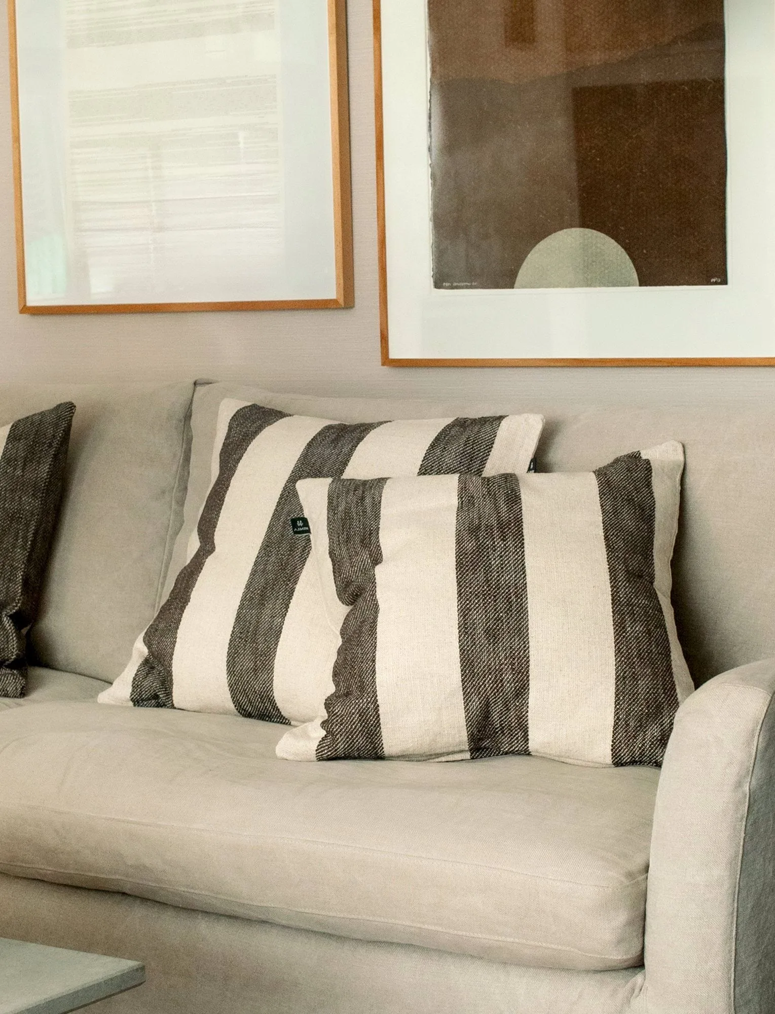 Aberdeen cushion cover, Chocolate, 50x50 cm Himla