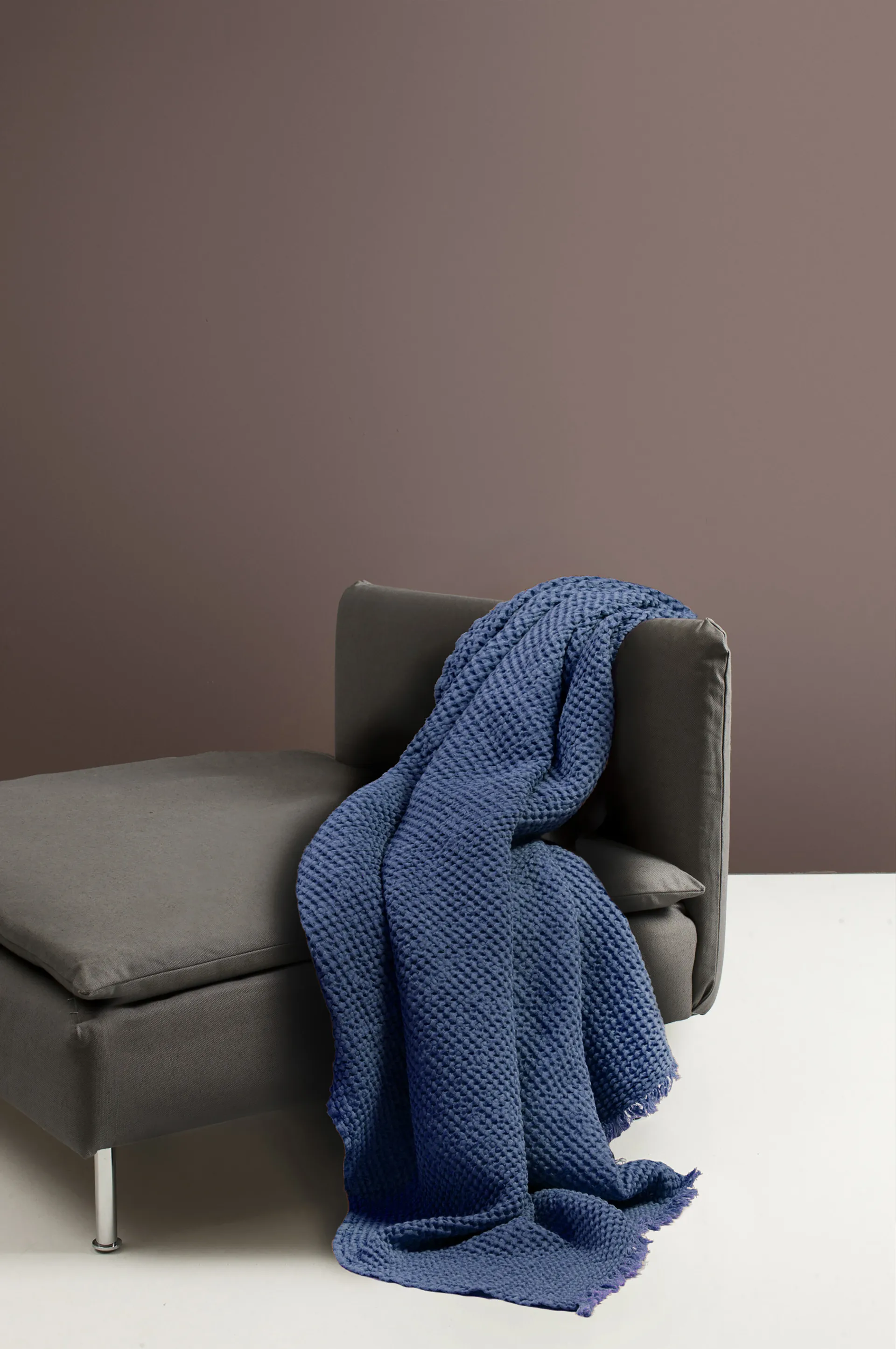 Angeline throw 130x170 cm, Denim Himla