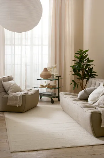 Angeline throw 130x170 cm - Oatmeal - Himla