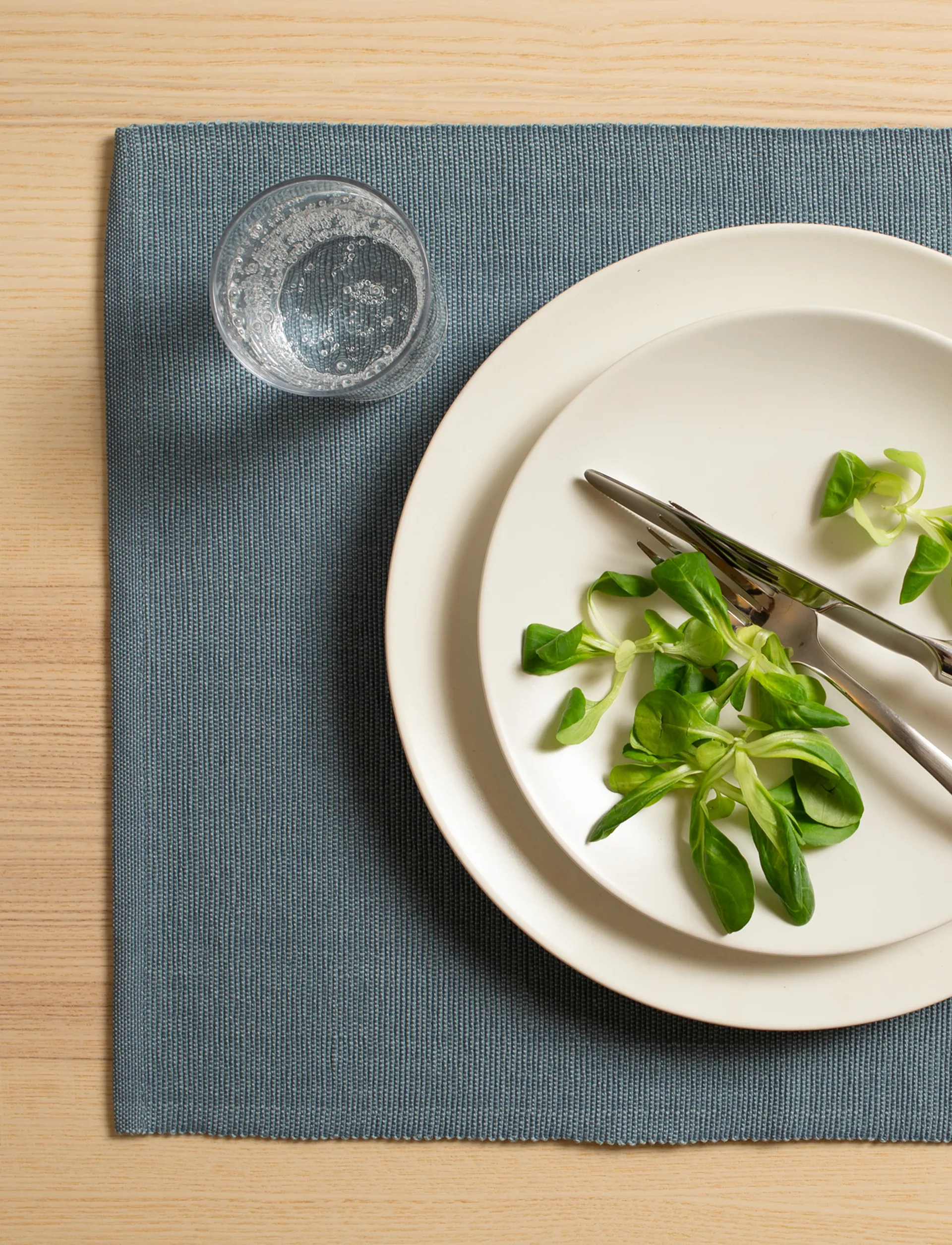 Bistro placemat 36x47 cm 2-pack, Azure Himla