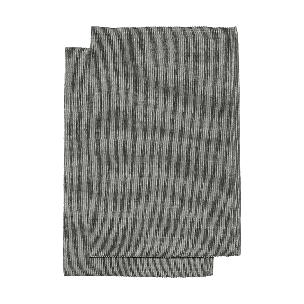 Himla Bistro placemat 36x47 cm 2-pack Charcoal | Scandinavian Design | Placemats | Grey