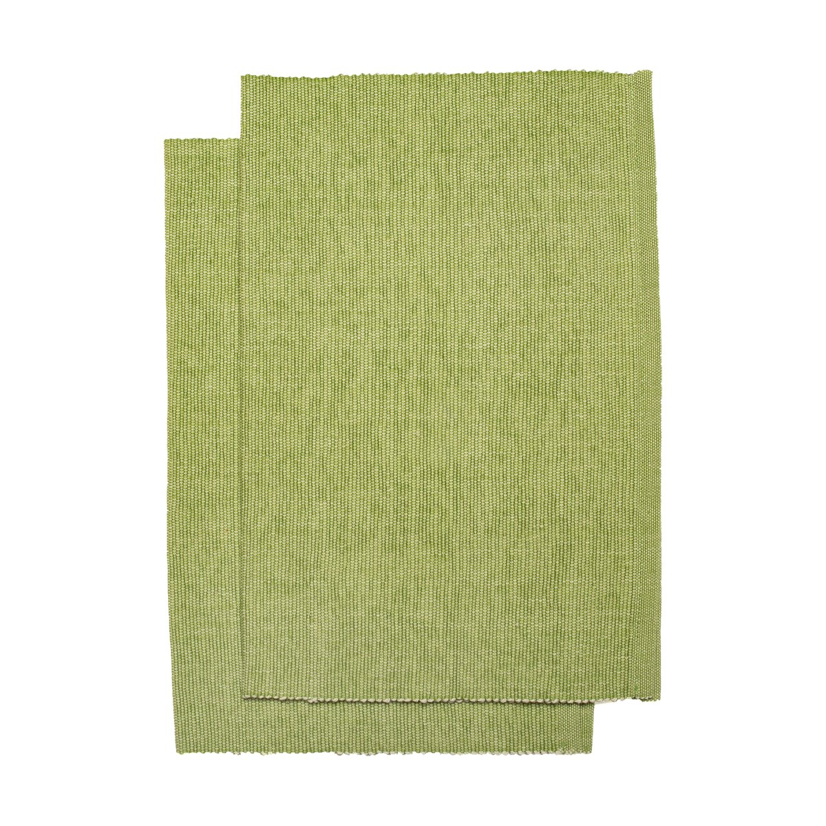 Himla Bistro placemat 36x47 cm 2-pack Papaya | Scandinavian Design | Placemats | Green