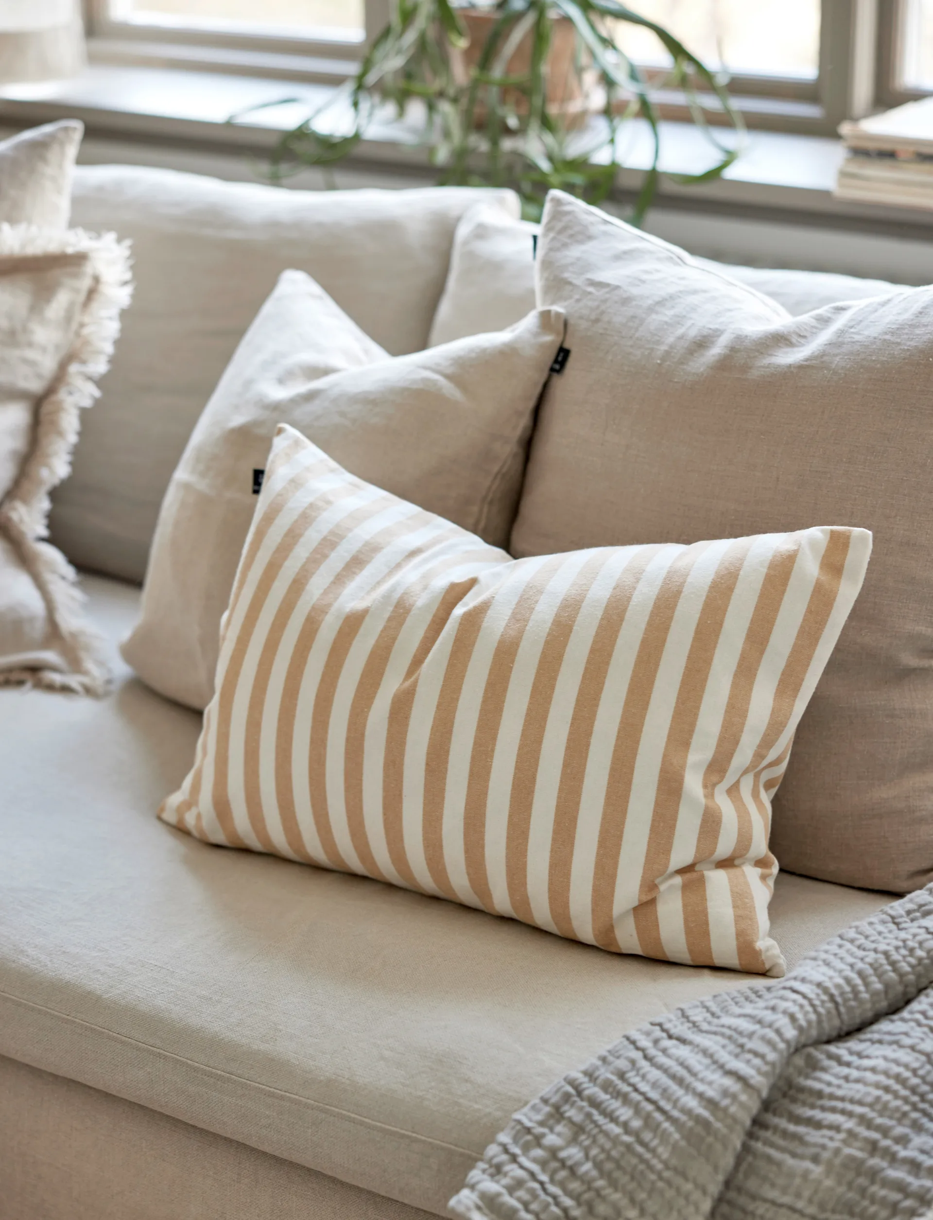 Bretagne cushion cover, Wheat, 40x60 cm Himla