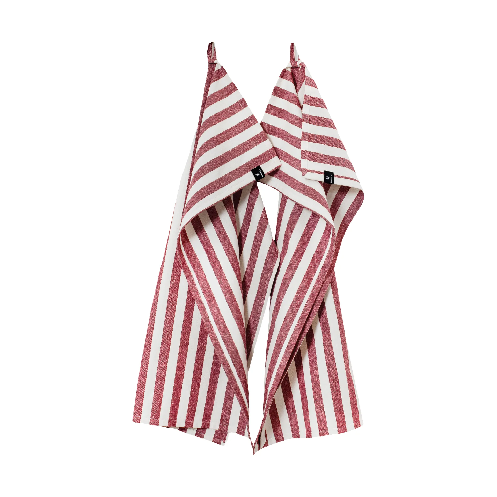 Bretagne kitchen towel 50x70 cm 2-pack, Deep red Himla