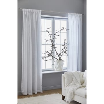 Dalsland curtain with heading tape and channel - optical white - Himla