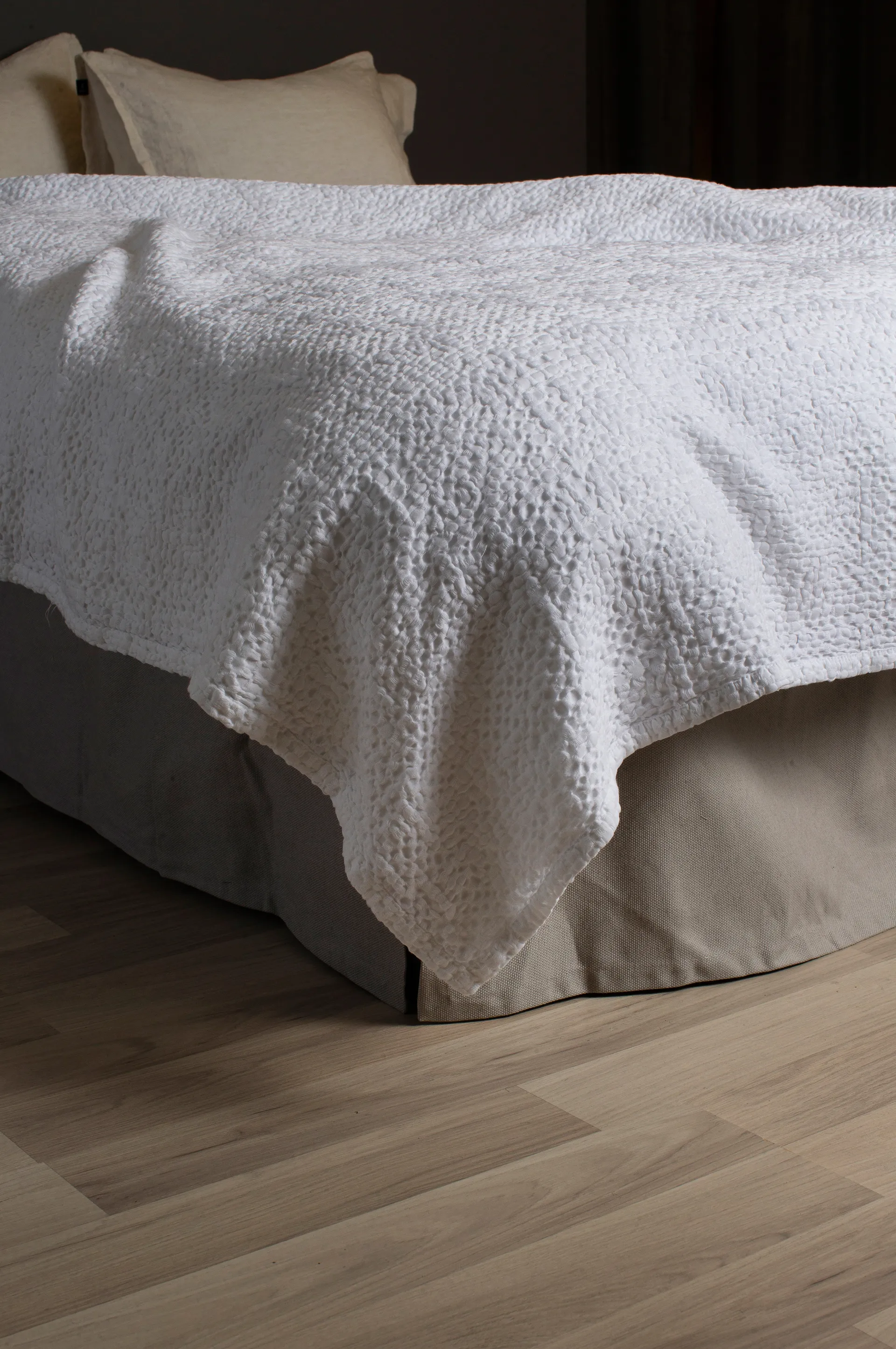 Dani bedspread 260x260 cm, White Himla
