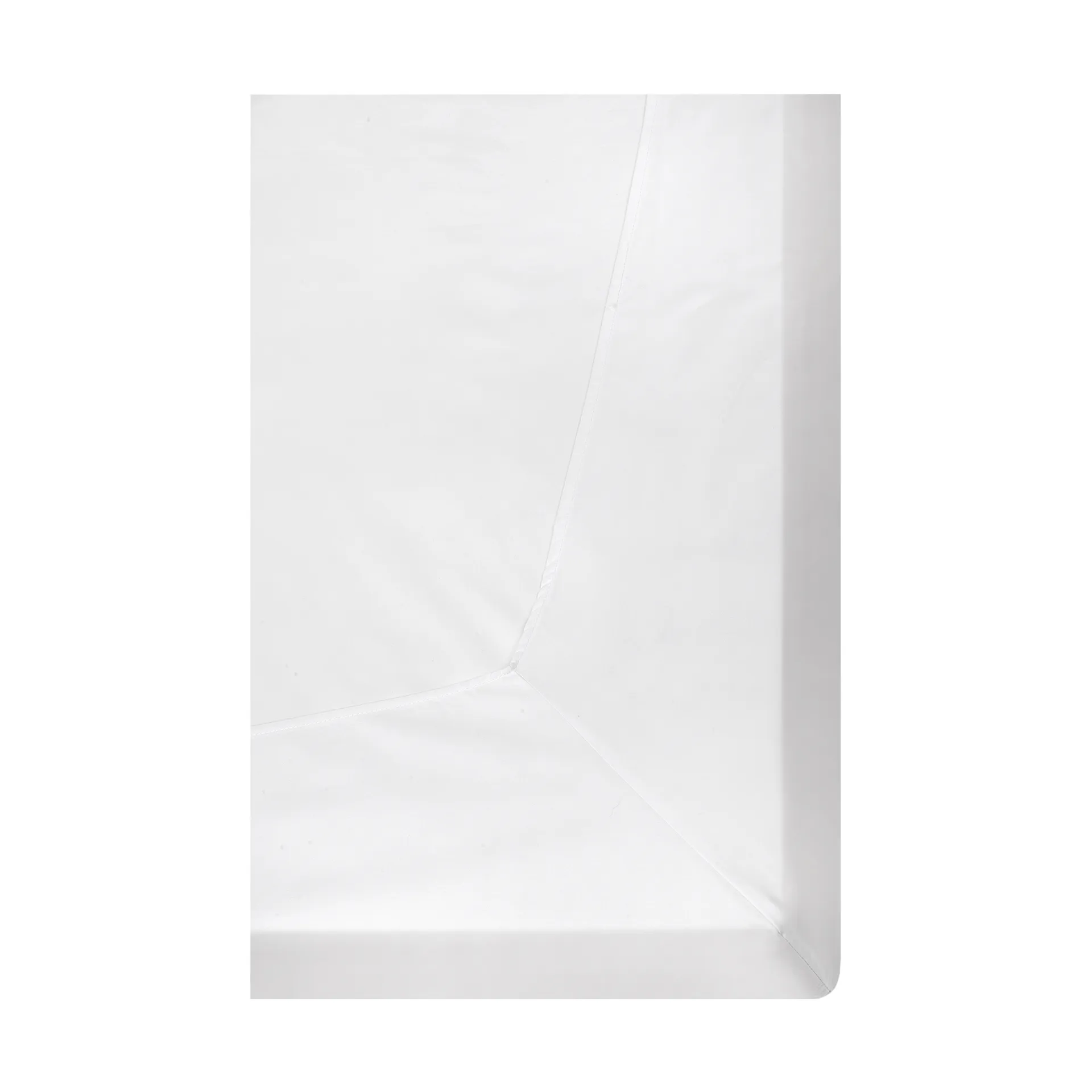 Dreamtime enveloped fitted sheet 105x200 cm, White Himla