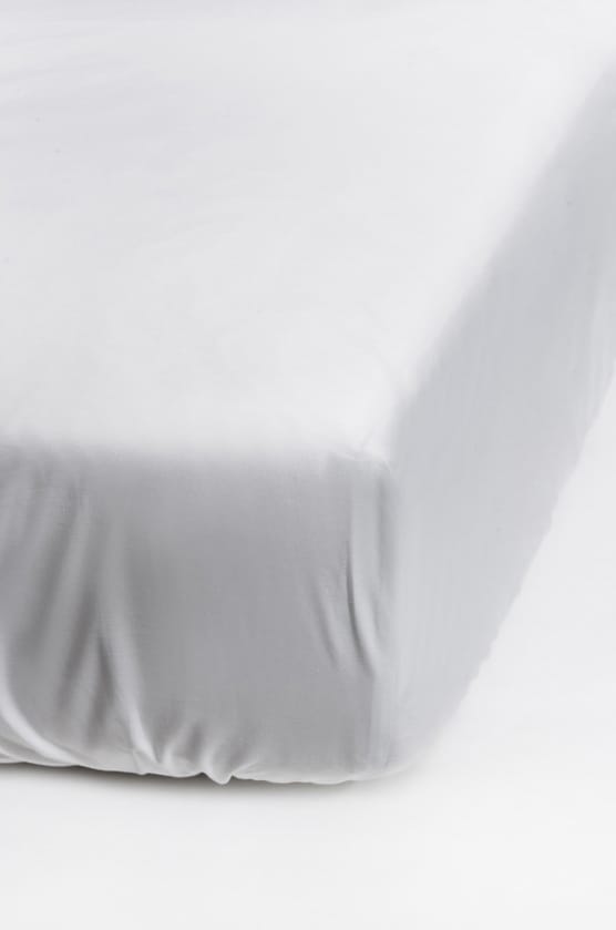 Dreamtime fitted bedsheet white - 140x200 cm - Himla