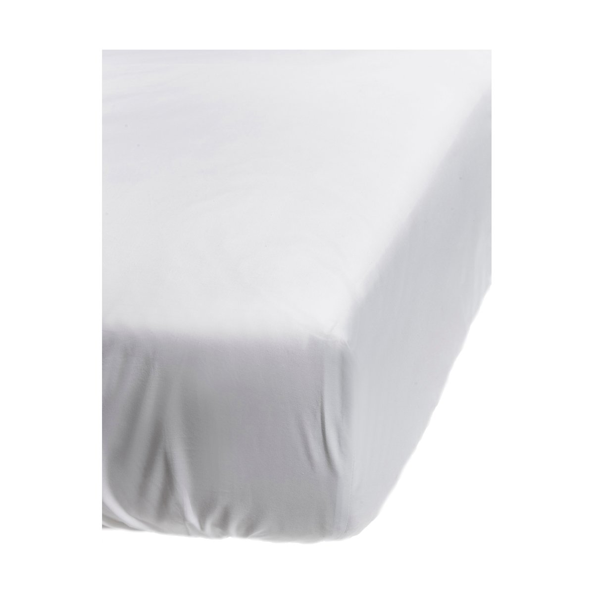 Himla Dreamtime fitted sheet 160x200 cm White | Scandinavian Design | Bed sheets | White