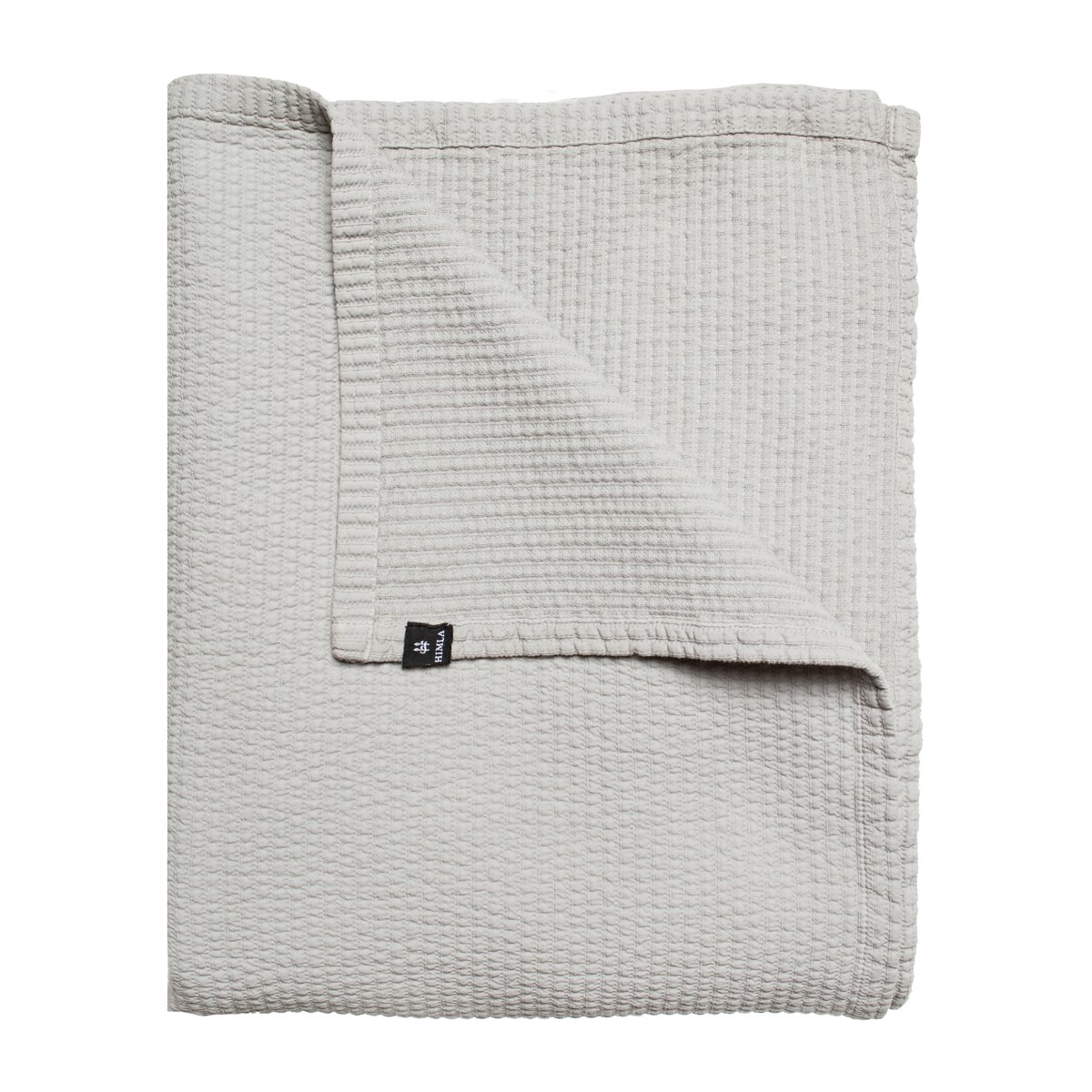 Himla Dylan bedspread 260x260 cm Ash | Scandinavian Design | Bedspreads & throws | Grey