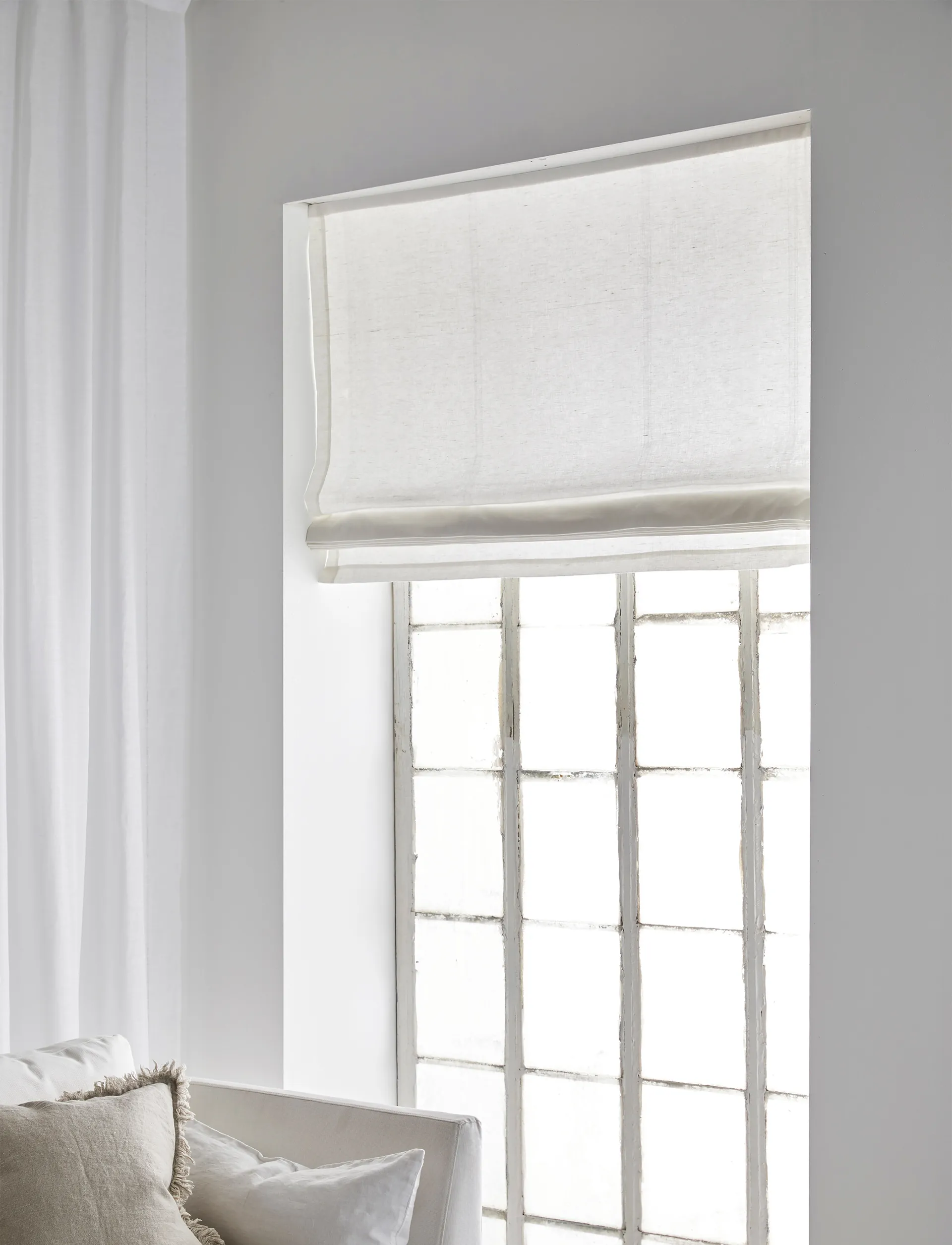 Ebba blind 60x180 cm, White Himla