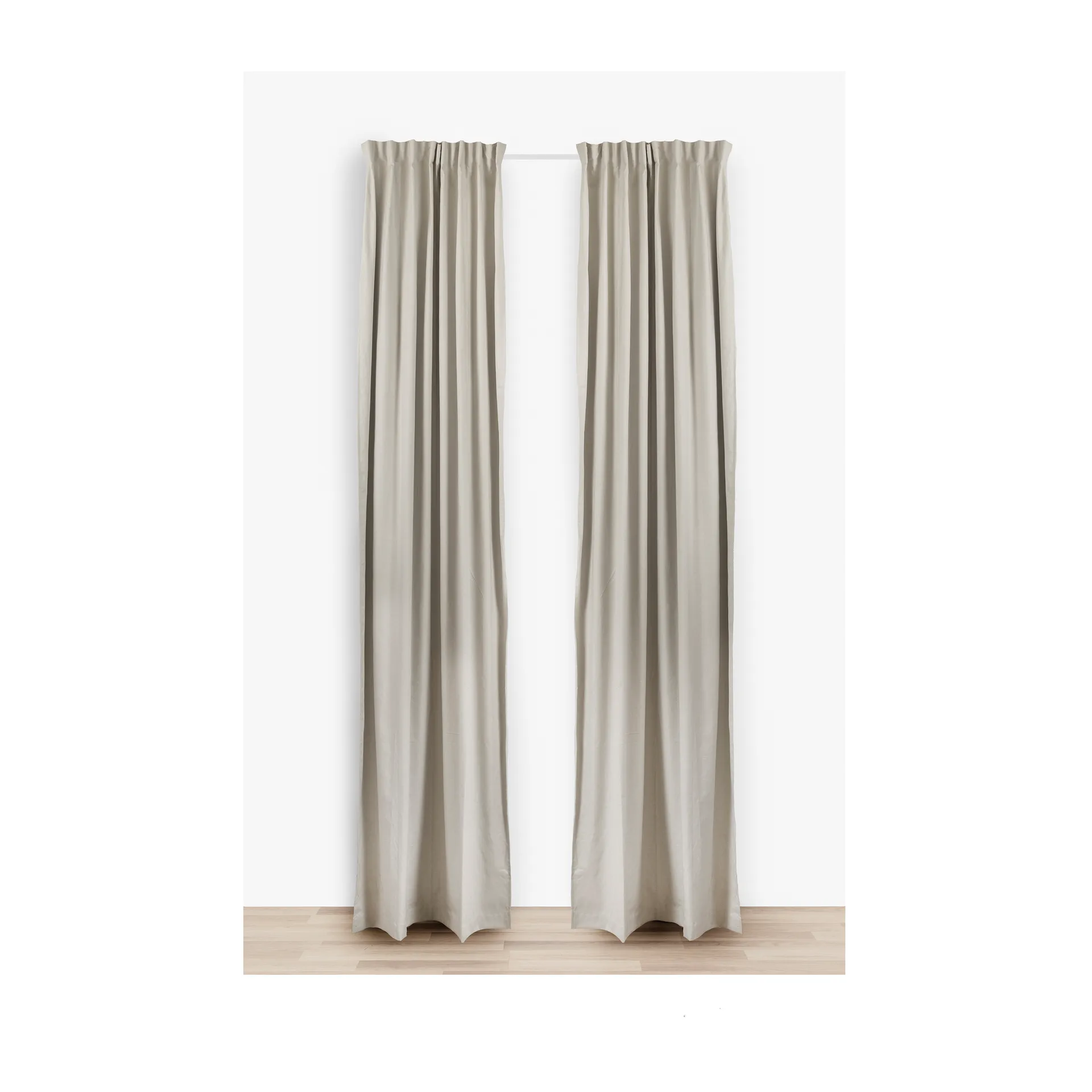 Eclipse blackout curtain 135x290 cm, White Himla
