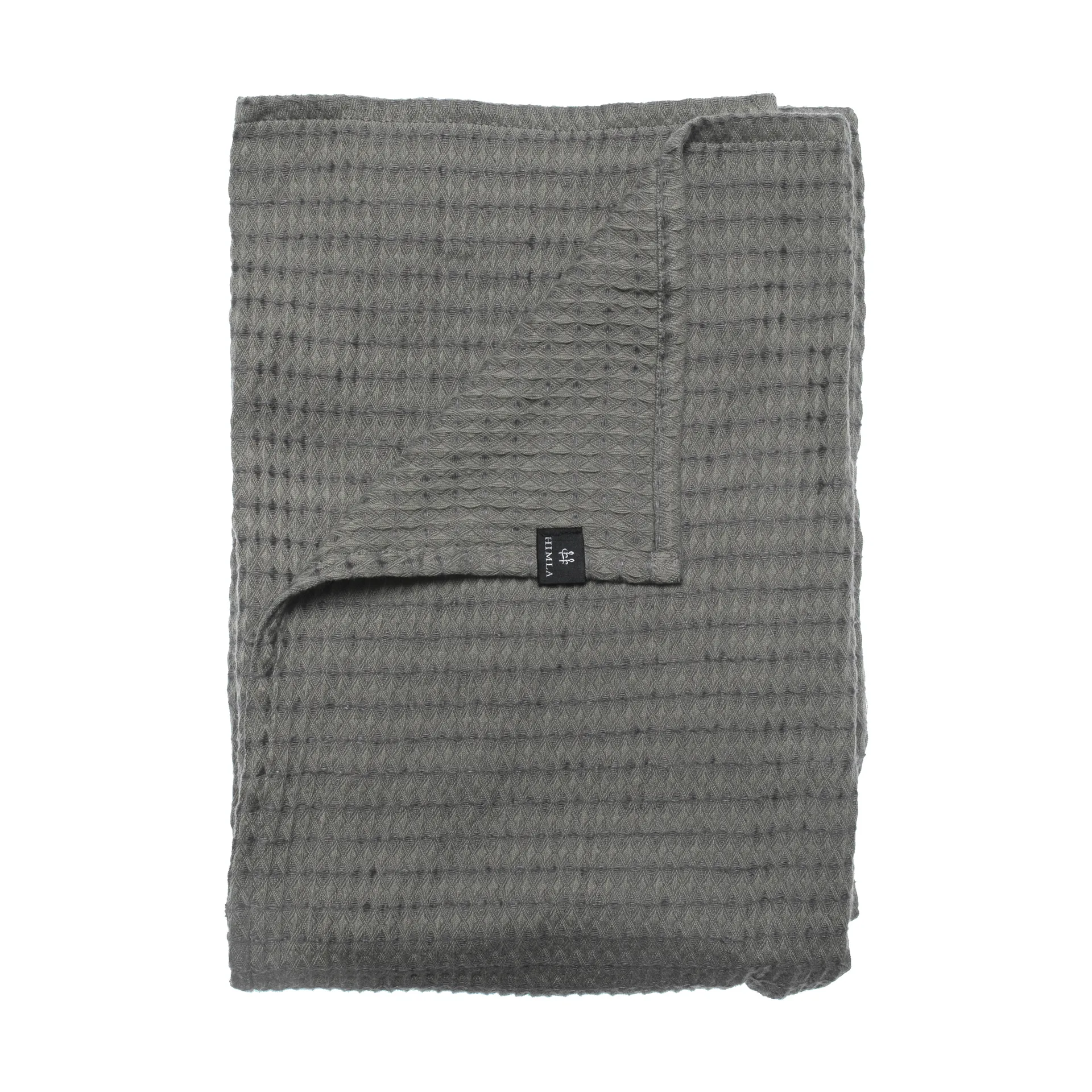Ego towel 70x140 cm, Charcoal Himla