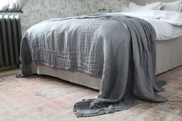 Hannelin bed spread charcoal (grey) - 160x260 cm - Himla