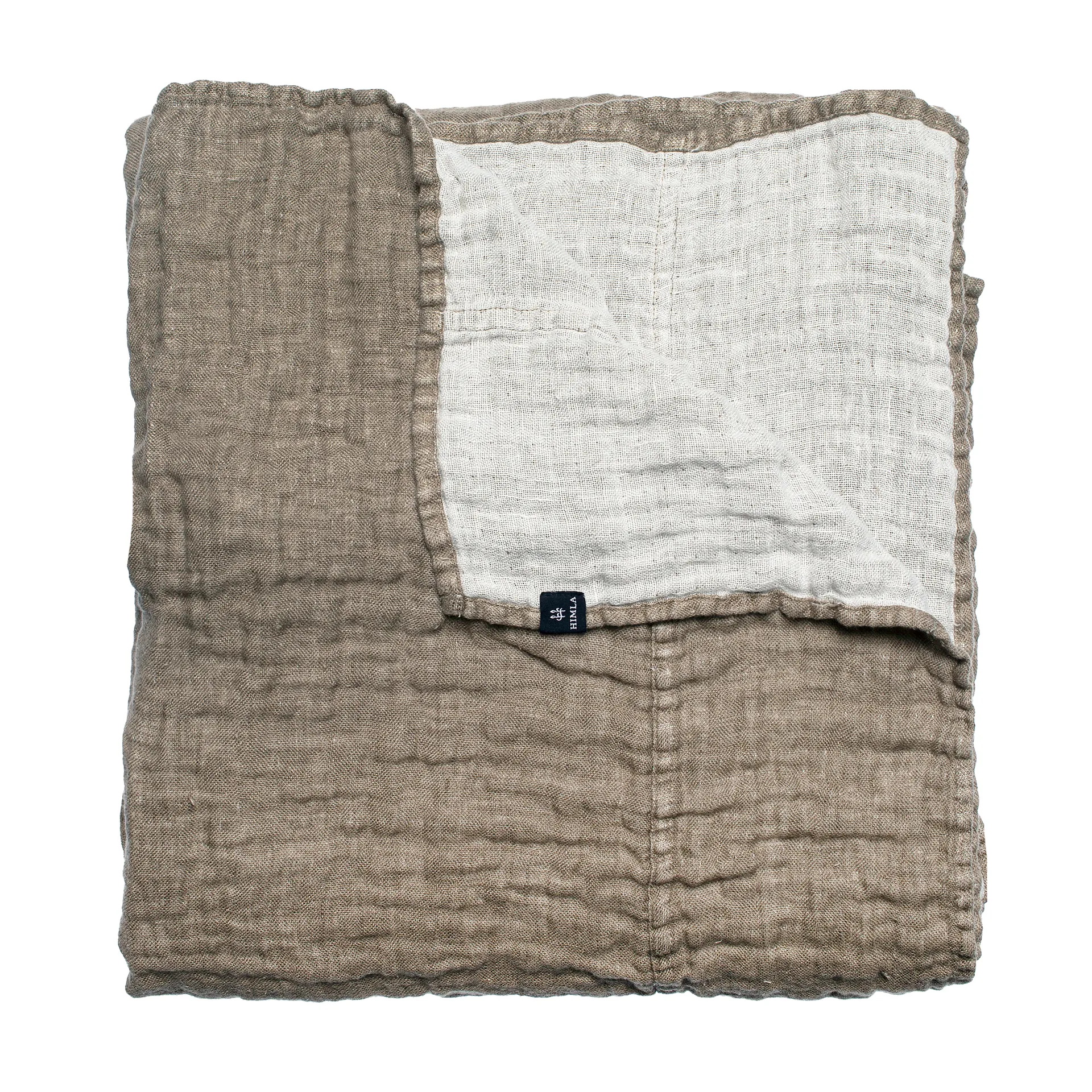 Hannelin bedspread driftwood, 260x260 cm Himla