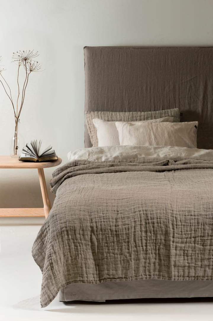 Hannelin bedspread driftwood - 260x260 cm - Himla