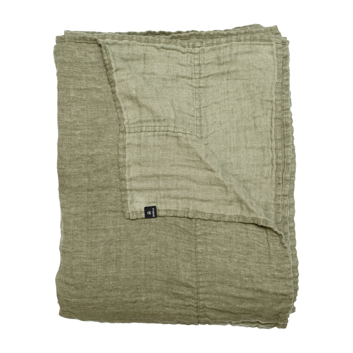 Himla Hannelin bedspread driftwood Herbary | Scandinavian Design | Bedspreads & throws | Green