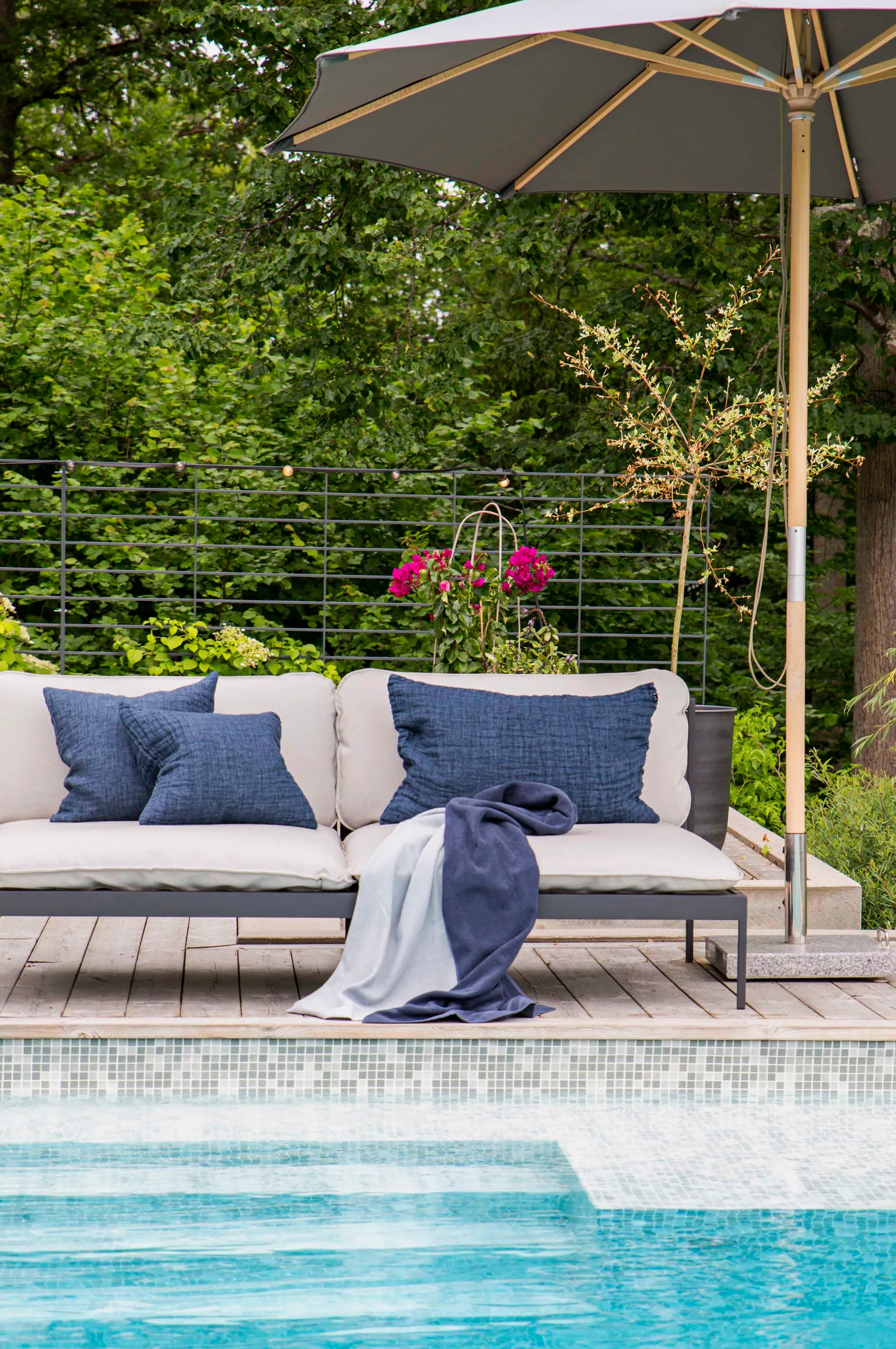 Hannelin pillow case 50x70 cm, Stairy night Himla