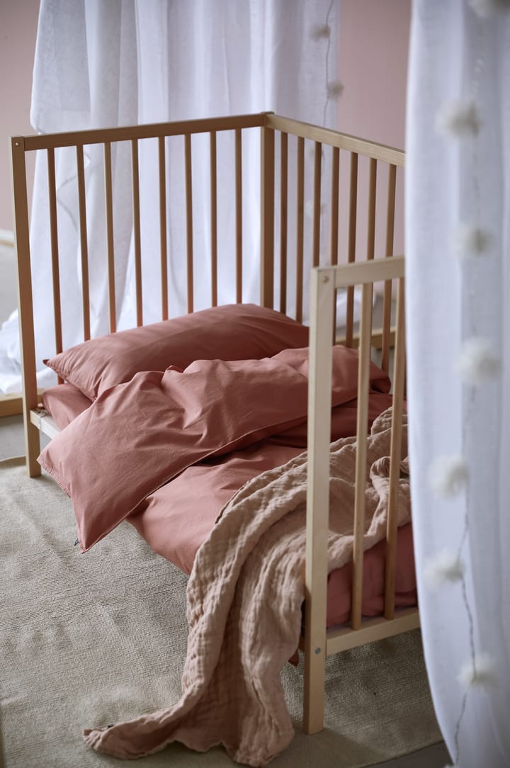 HanneLinen babyfilt 60x110 cm - Nude-Natural - Himla