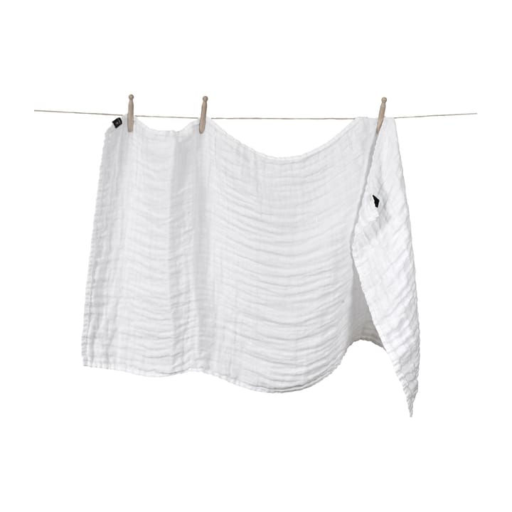 HanneLinen babyfilt 60x110 cm - White-white - Himla