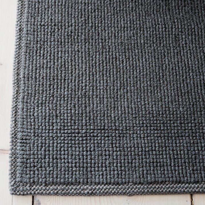 Himla wool rug steel grey - 60x90 cm - Himla