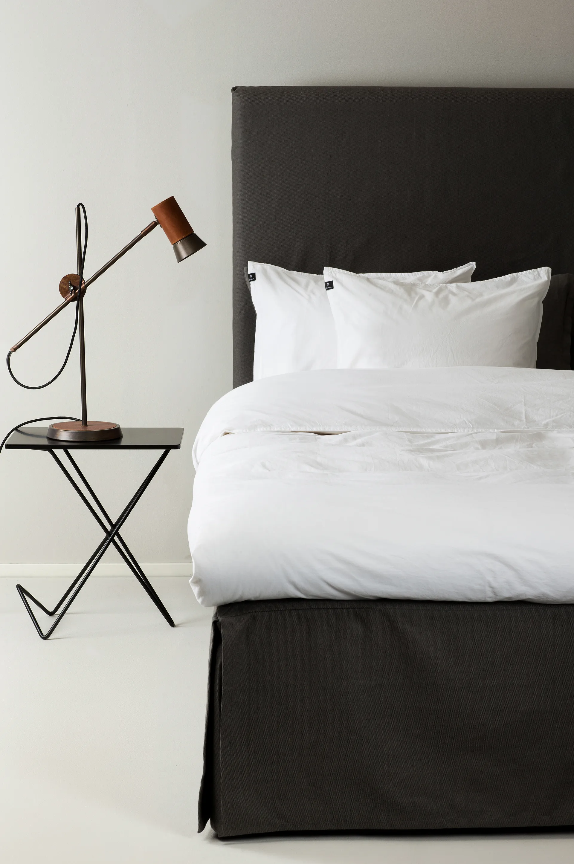 Hope Plain bedsheet 160x270 cm, White Himla