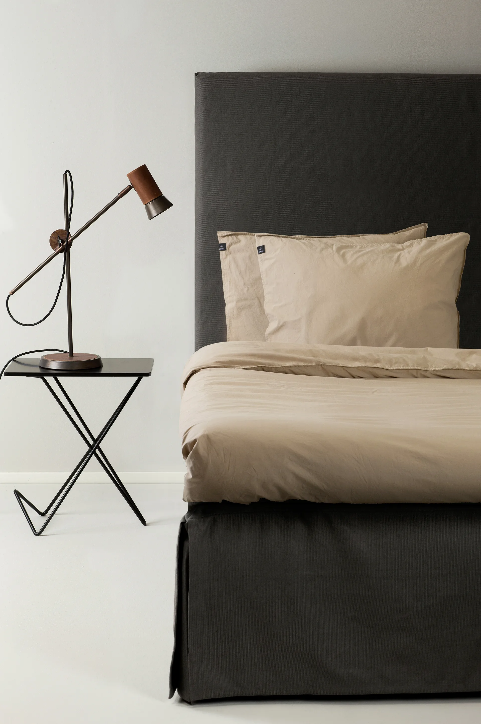 Hope plain bedsheet 270x270 cm, Mindful Himla