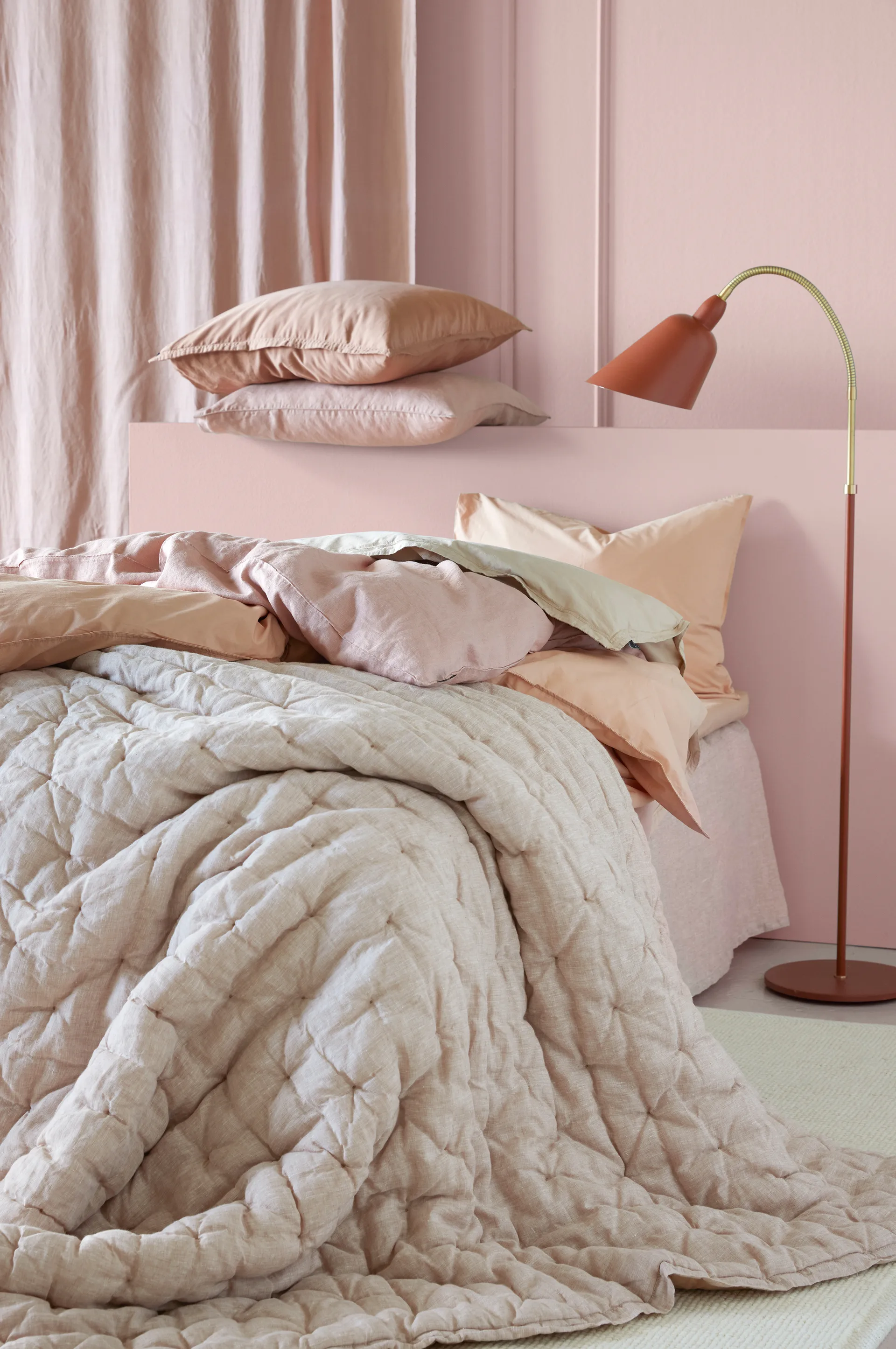 Hope plain duvet cover 220x220 cm, Desert Himla