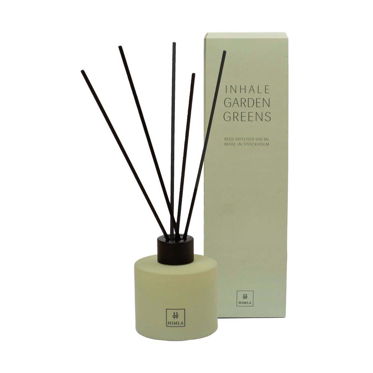 Himla Inhale Reed diffusers 100 ml Garden greens | Scandinavian Design | Scented candles & diffusers | Green