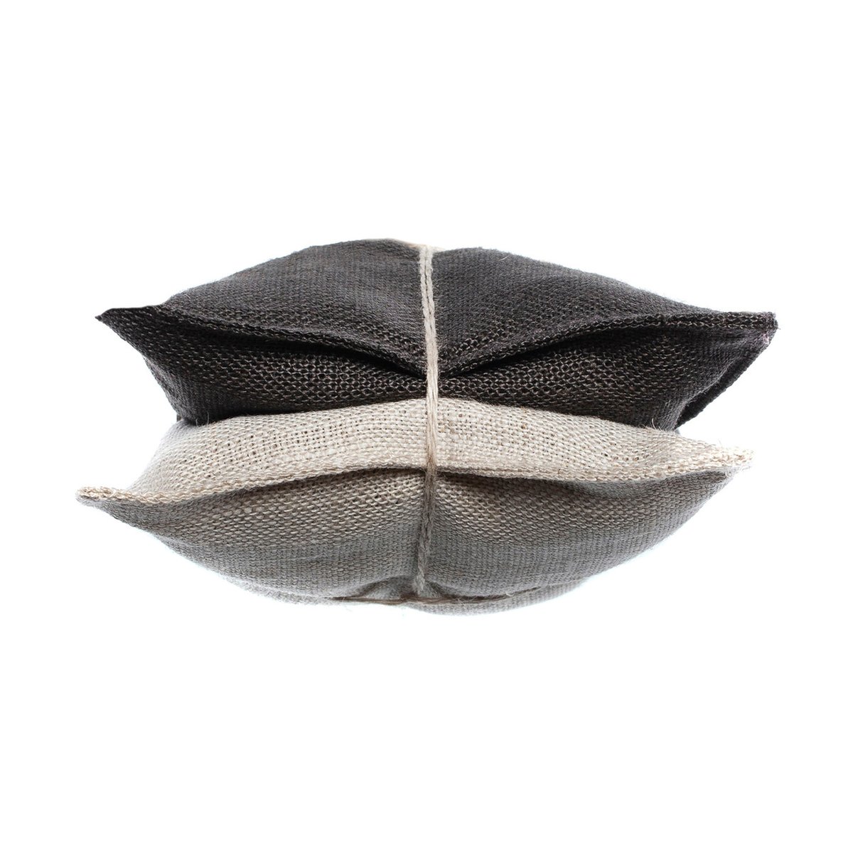 Himla Lavender Scent pillow 9x9 cm Kohl-oatmeal | Scandinavian Design | Scented candles & diffusers | Black