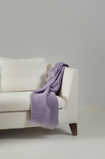 LeveLinen throw 140X240 cm - Violet - Himla