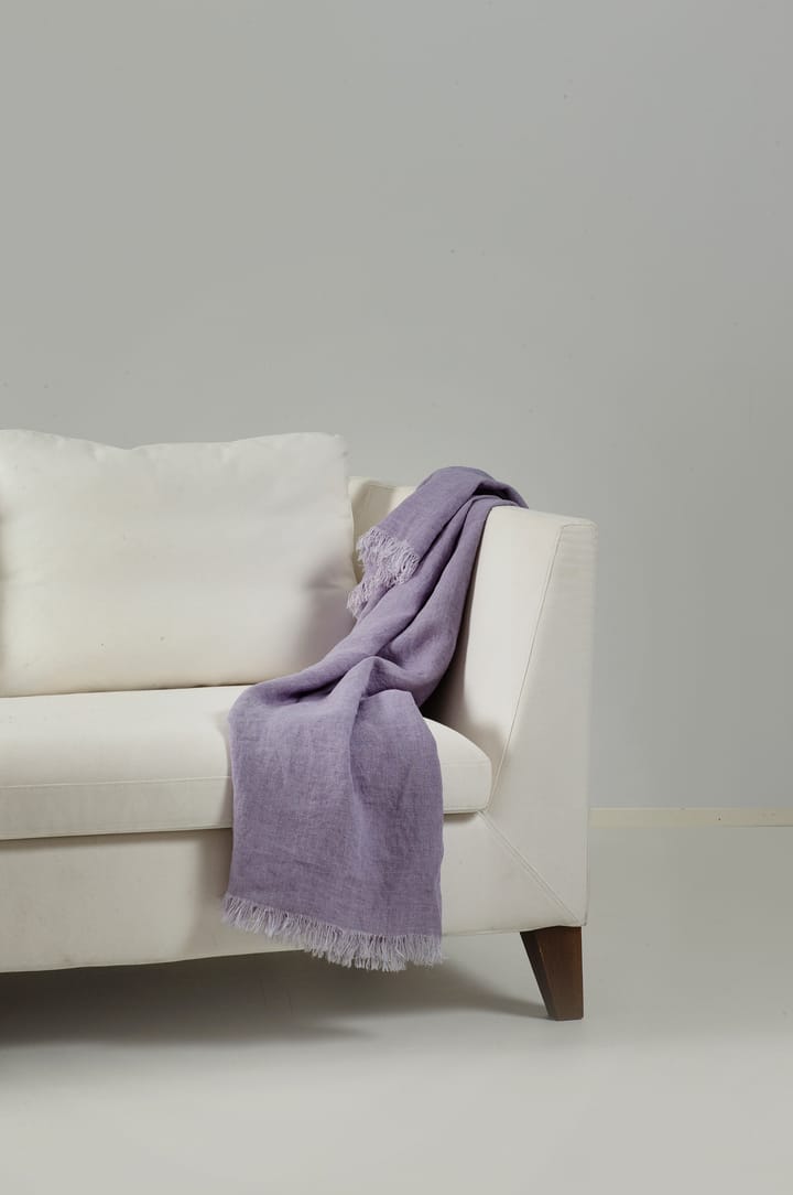 LeveLinen throw 140X240 cm, Violet Himla
