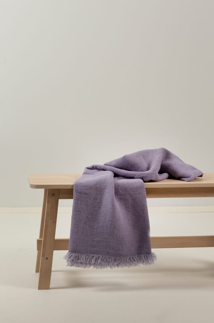 LeveLinen throw 140X240 cm, Violet Himla
