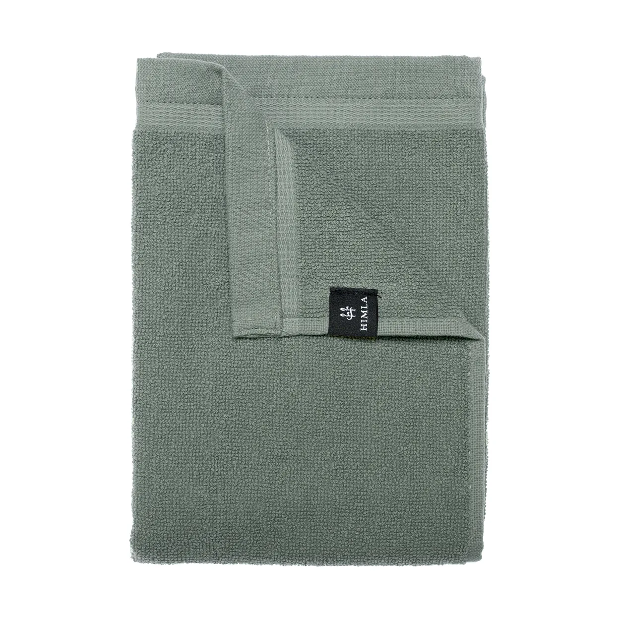Himla Lina towel 30x50 cm Jade | Scandinavian Design | Bath towels | Green
