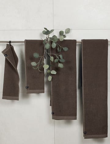 Lina towel chocolat - 30x50 cm - Himla