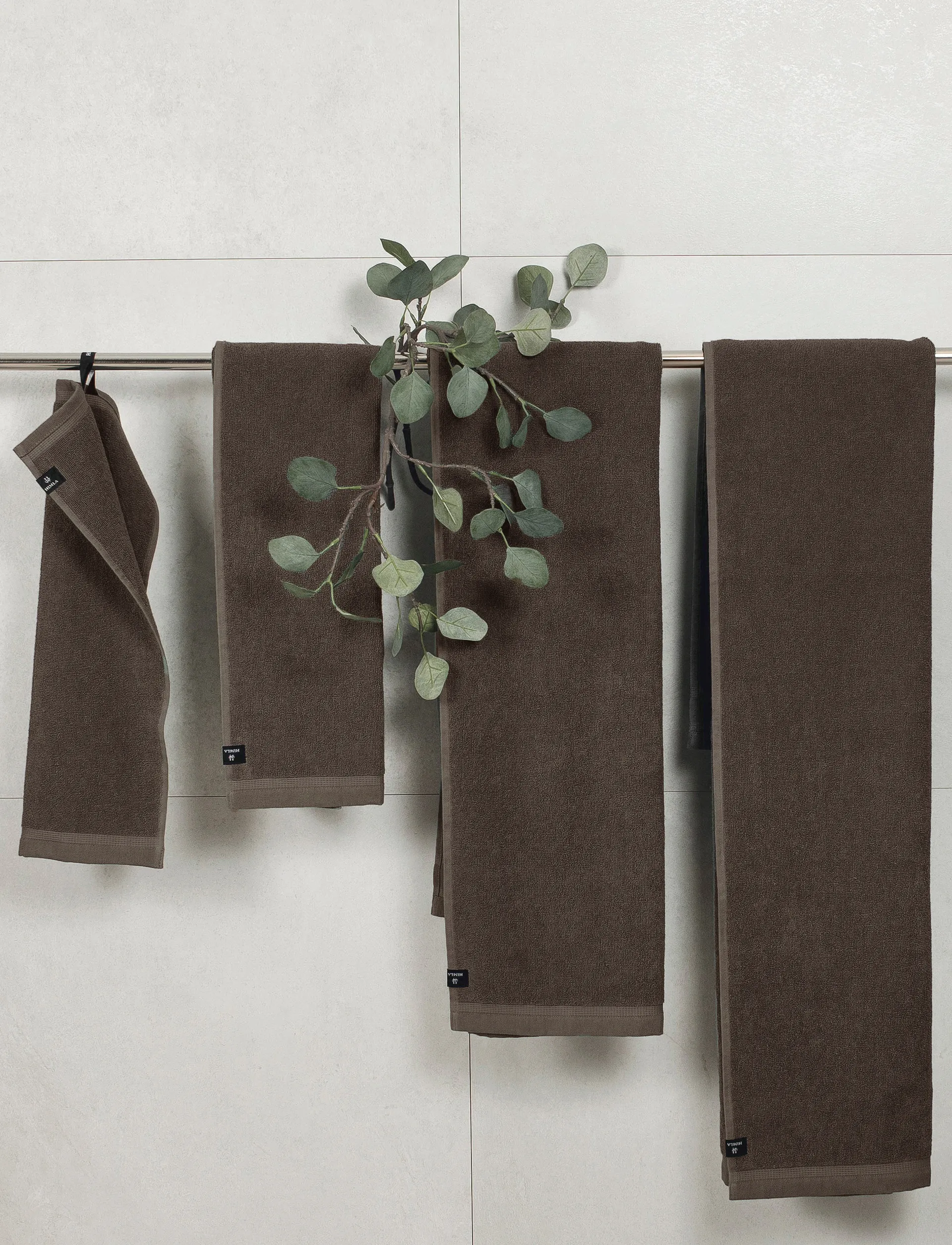 Lina towel chocolat, 50x70 cm Himla