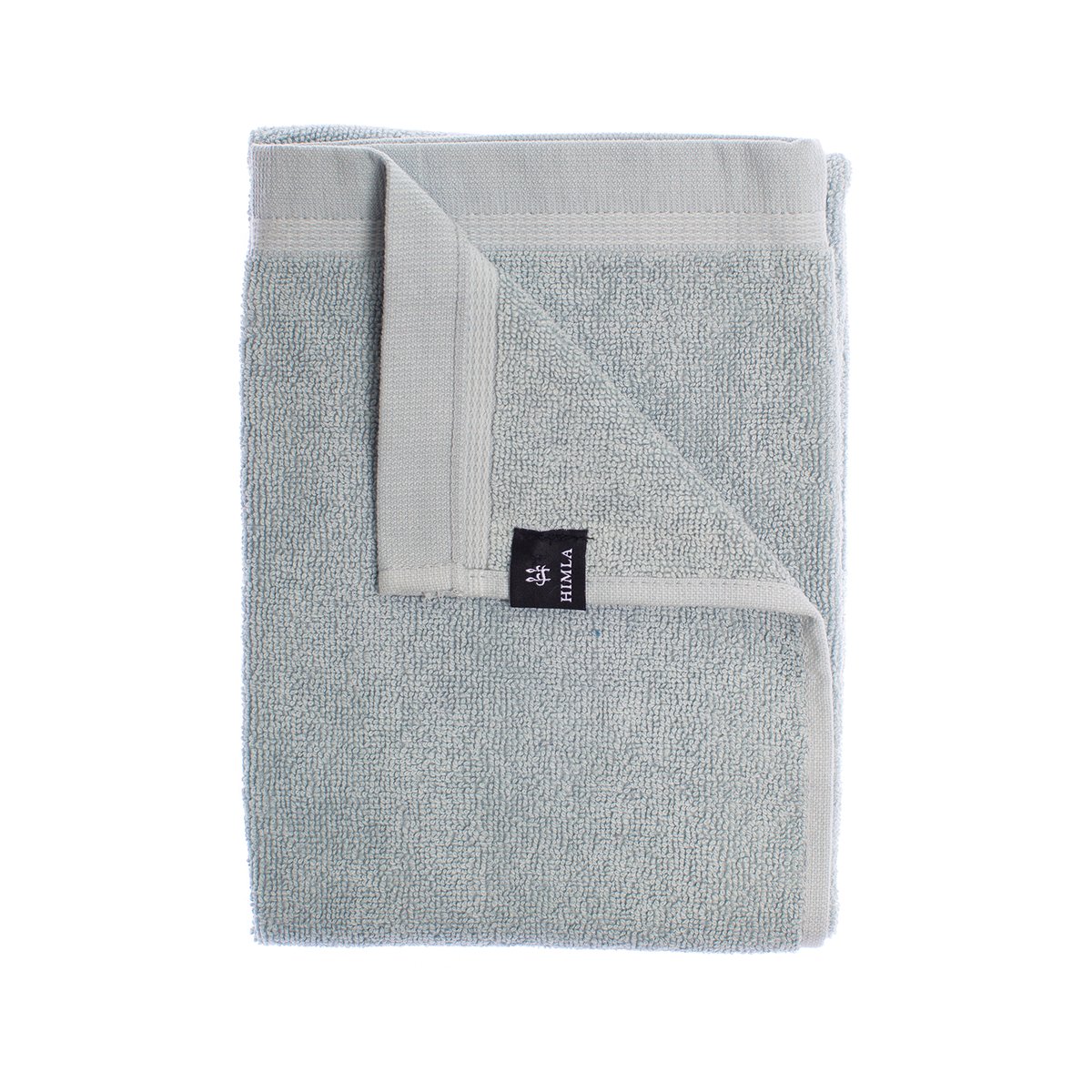 Himla Lina towel cool 30x50cm | Scandinavian Design | Hand towels | Blue