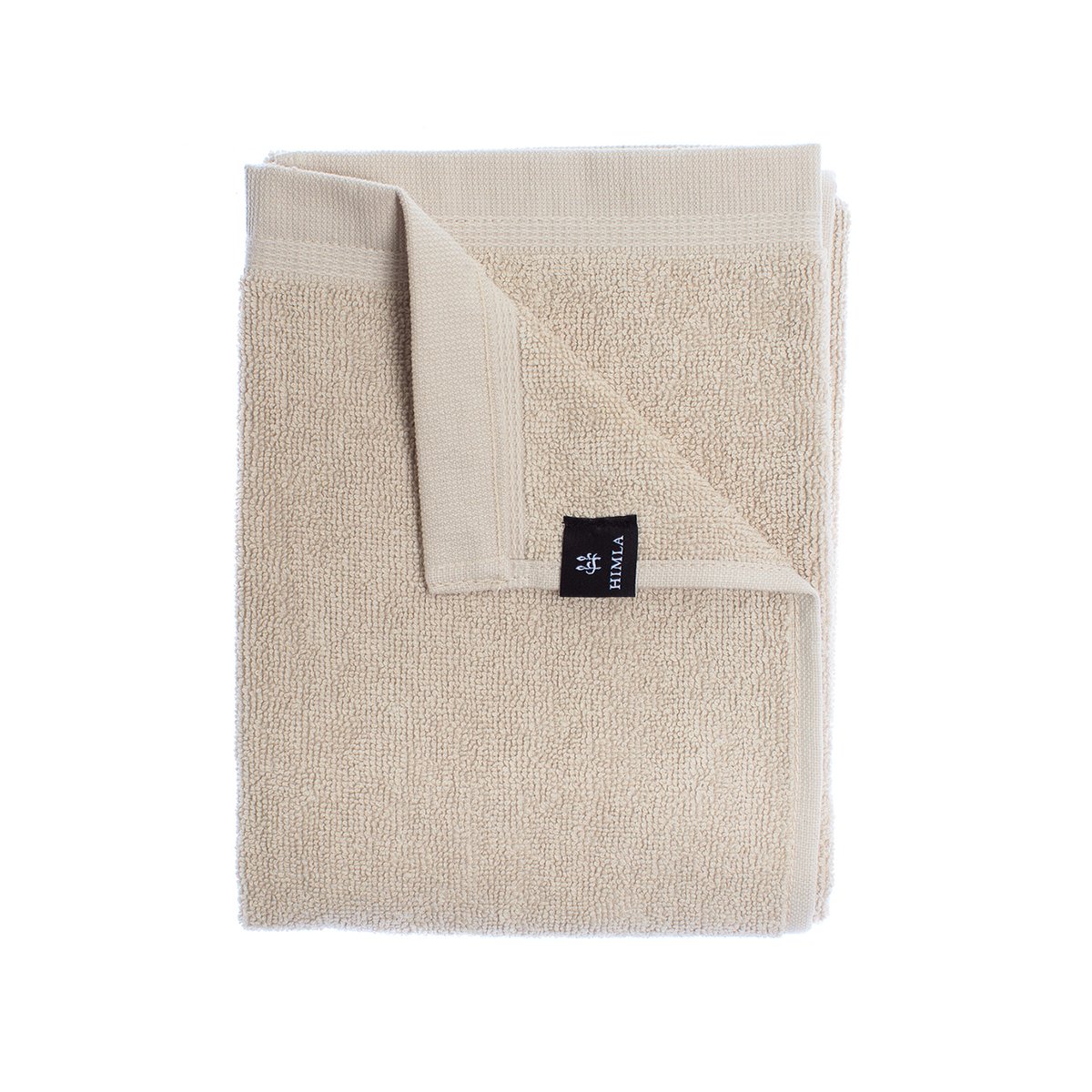Himla Lina towel mother of pearl 30x50 cm | Scandinavian Design | Hand towels | Beige