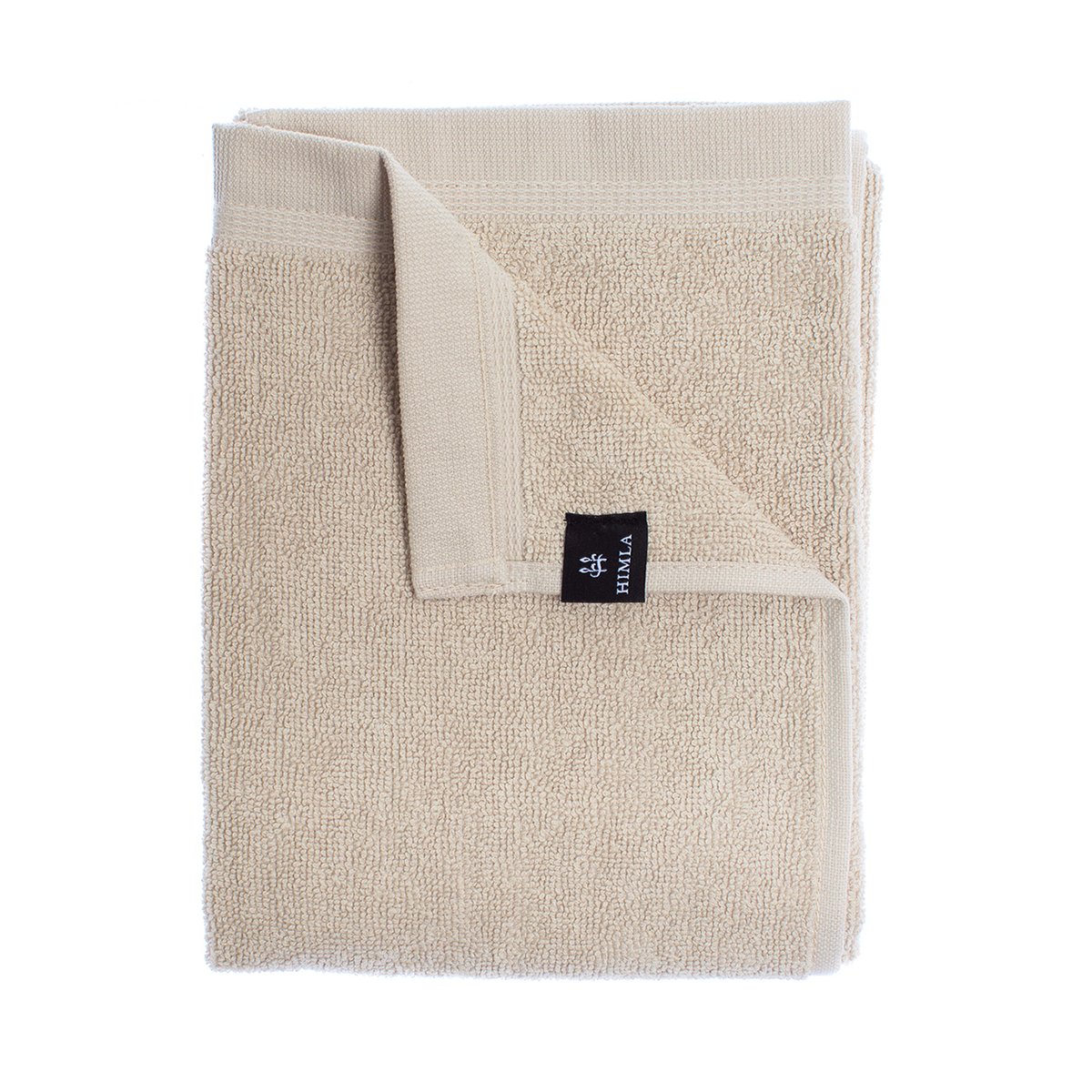 Himla Lina towel mother of pearl 50x70 cm | Scandinavian Design | Hand towels | Beige