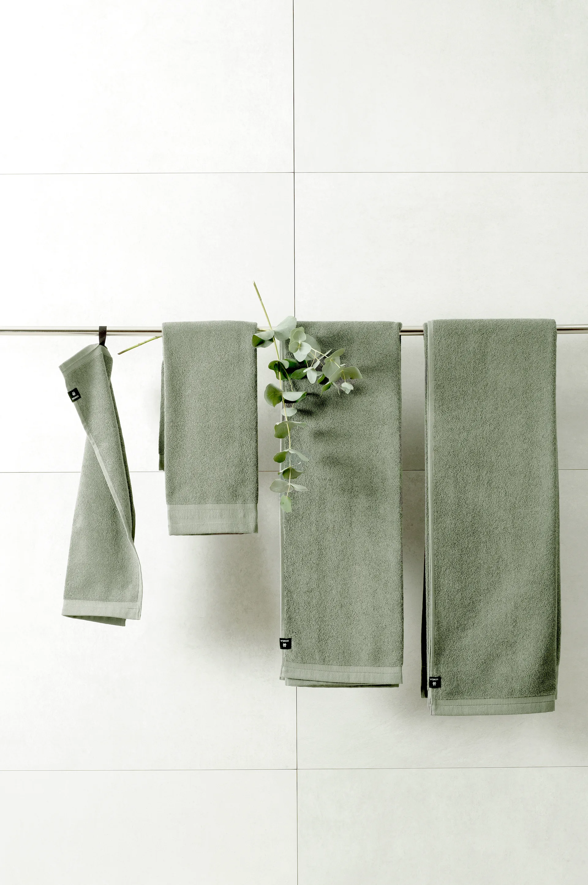 Lina towel sage, 100x150 cm Himla