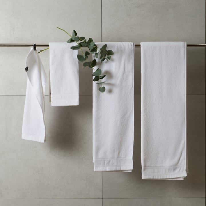 Lina towel white - 30x50 cm - Himla