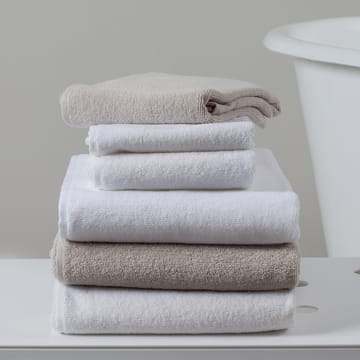 Lina towel white - 30x50 cm - Himla