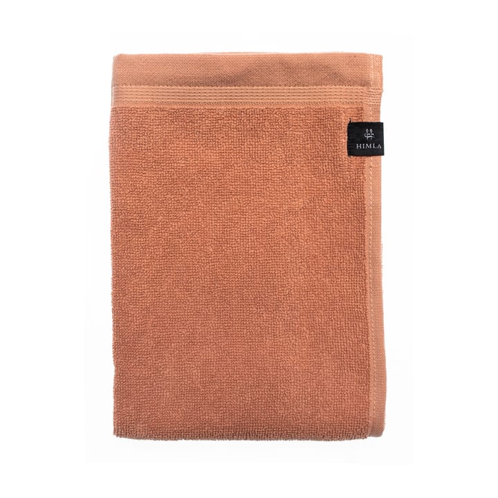Linen towel coral - 30x50 cm - Himla