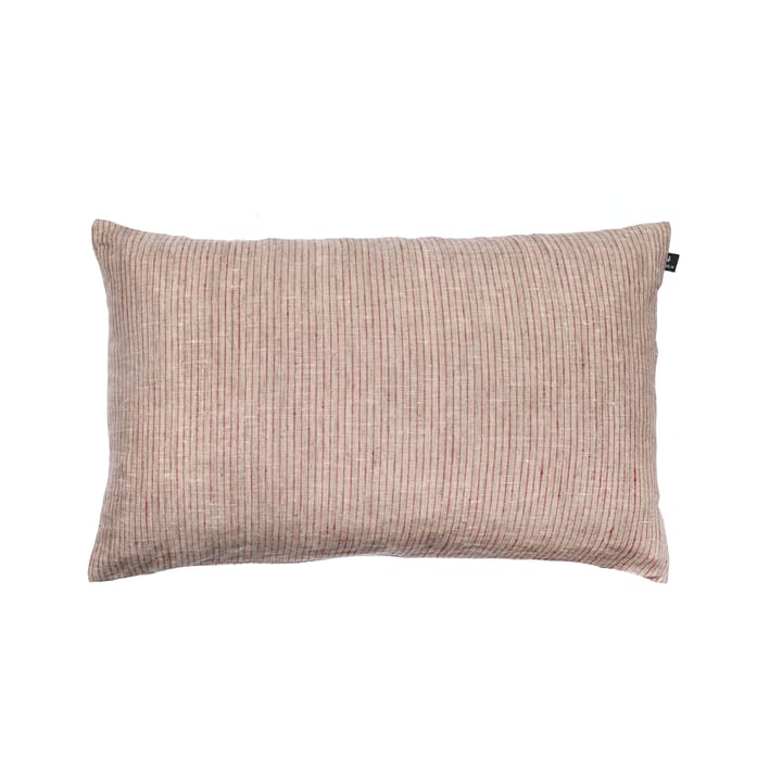 Linus pillowcase 40x60 cm - True red-natural - Himla