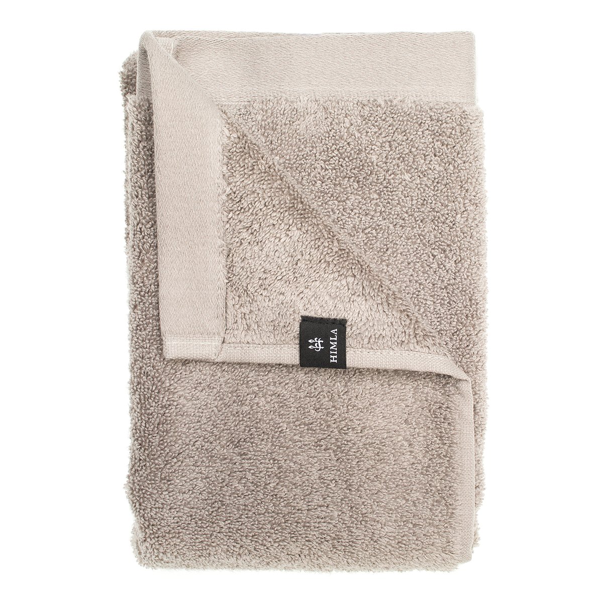 Himla Maxime ecological towel lead 70x140 cm | Scandinavian Design | Hand towels | Beige