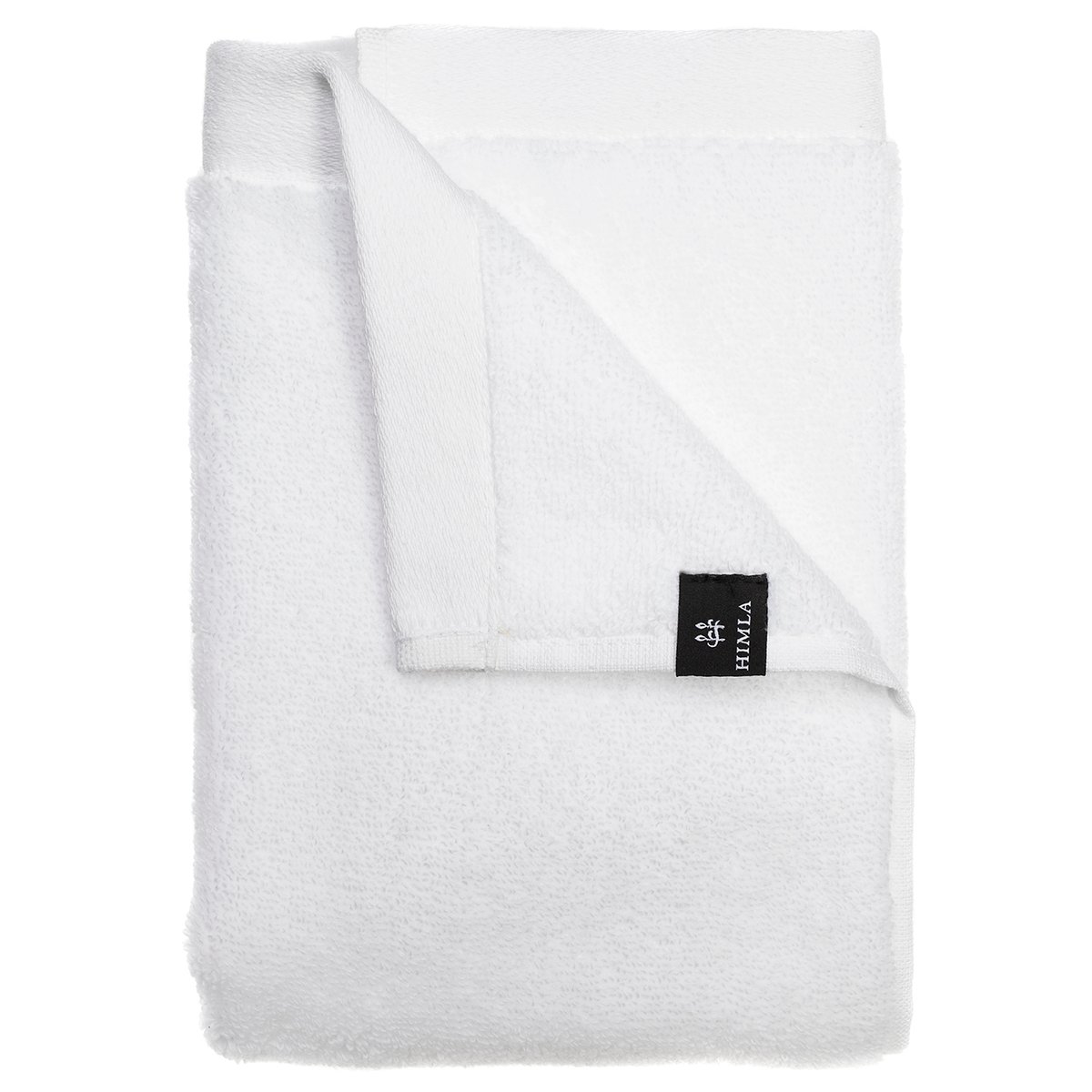 Himla Maxime ecological towel white 100x150 cm | Scandinavian Design | Hand towels | White