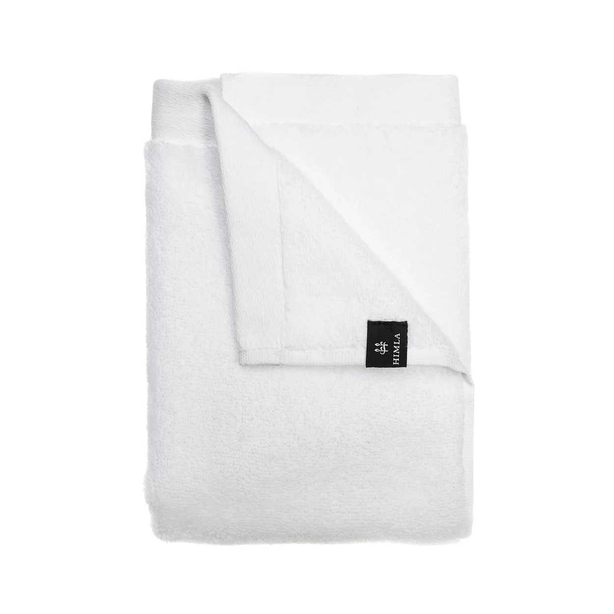Himla Maxime ecological towel white 30x50 cm | Scandinavian Design | Hand towels | White